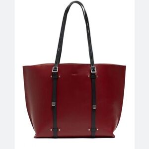 Rag & Bone Burgundy Field Tote Leather